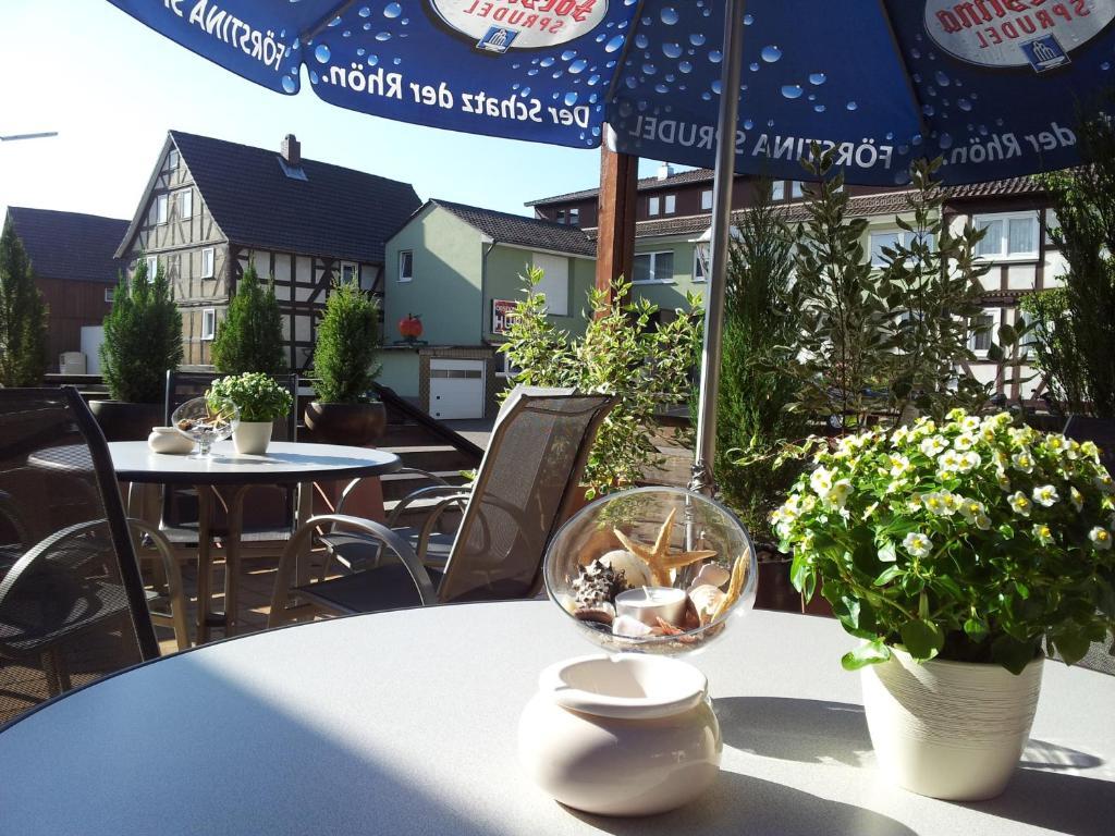Pension Huhn Angersbach エクステリア 写真